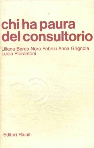 Copertina di Chi ha paura del consultorio